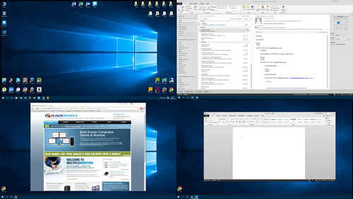 Windows 10 Multi Screen